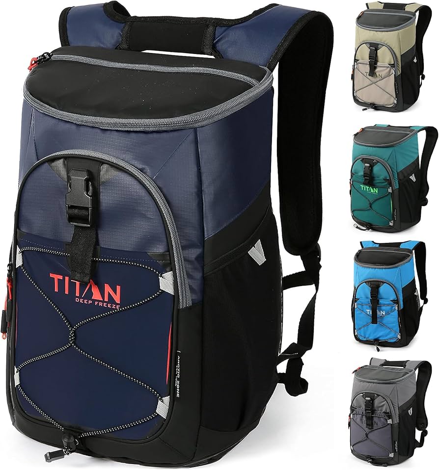 Titan by Arctic Zone Deep Freeze Backpack Cooler - 24 Can Cooler